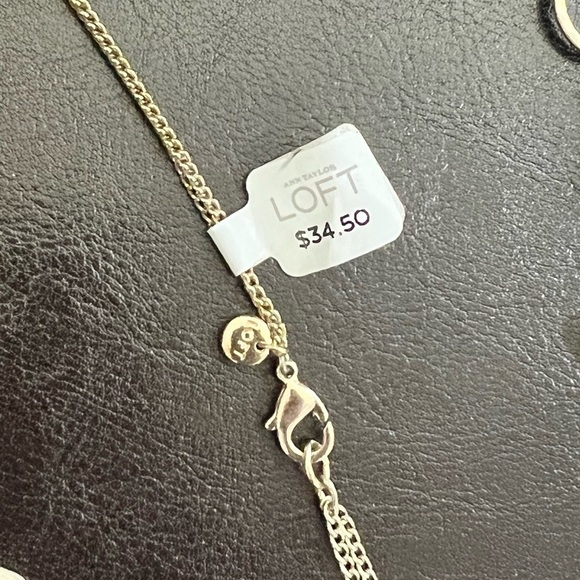 Loft Beaded Gold Plated Long Necklace - Picture 2 of 7